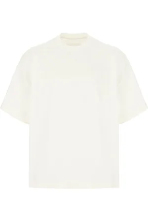 Jil Sander Ivory cotton t-shirt