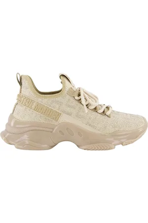 Steve Madden Dames Maxout Sneaker Beige