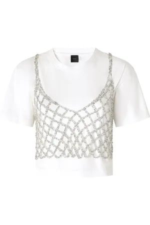 Pinko T-shirts and Polos White