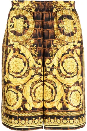 VERSACE Shorts Caramelblackgold