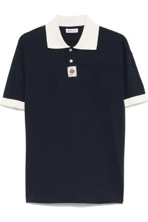 Bally T-Shirts And Polos Peacoatbone