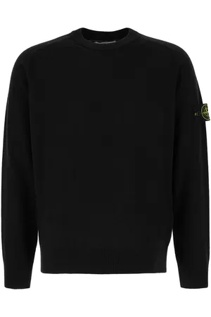 Stone Island Black cotton sweater