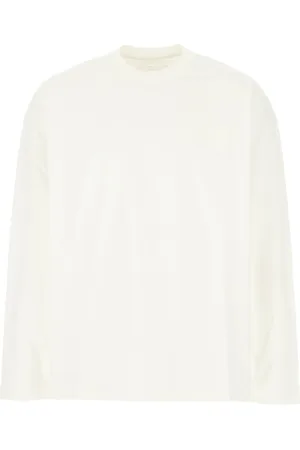 Jil Sander Ivory cotton t-shirt