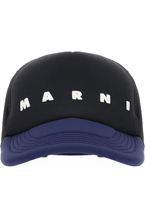 Marni Multicolor stretch nylon baseball cap