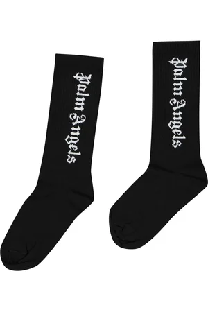 Palm Angels Kinder Unisex Sokken In Zwart