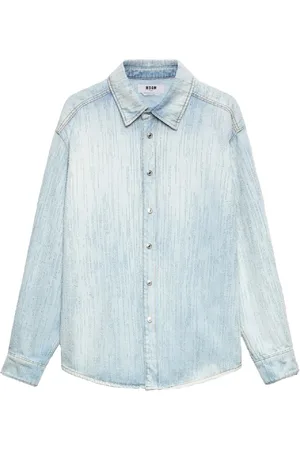 Msgm Camicia in denim divers