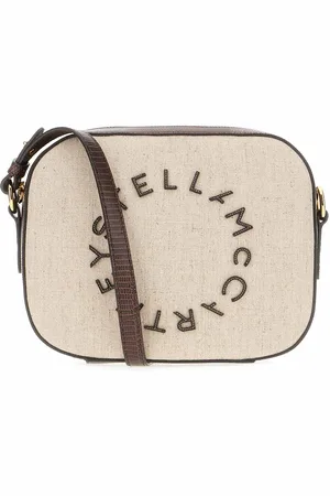 Stella McCartney Cappuccino canvas crossbody bag