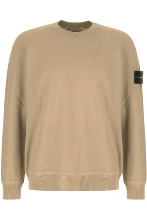 Stone Island Cappuccino cotton sweater