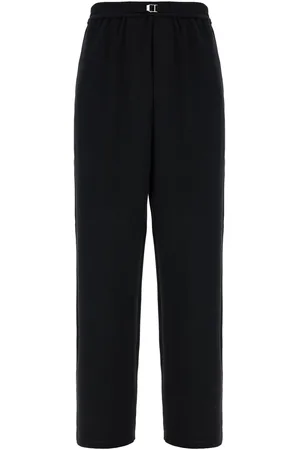 Ami Black cotton pants