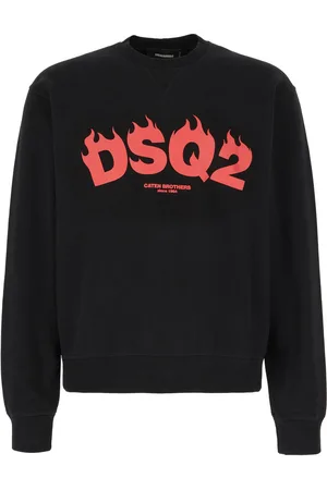 Dsquared2 Black cotton sweatshirt