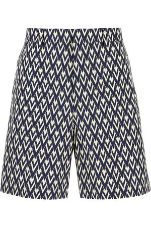 VALENTINO Printed cotton bermuda shorts