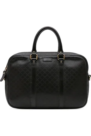 Gucci 2016-present Medium Leather Diamante Bright Business Bag