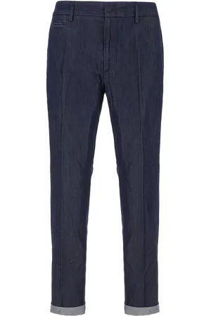 Dondup Blu denim cotton pants