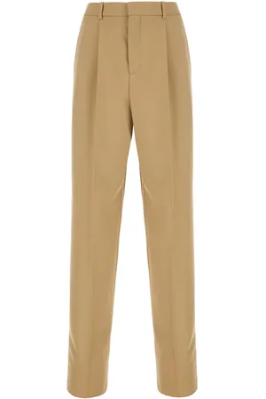 Saint Laurent Trousers Beige
