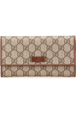 Gucci 2000-2015 GG Supreme Continental Flap Wallet