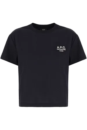 A.P.C. Midnight blue cotton t-shirt