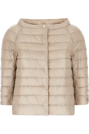 HERNO Cappuccino nylon down jacket