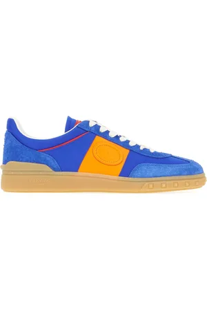 VALENTINO Multicolor split leather and leather Upvillage sneakers