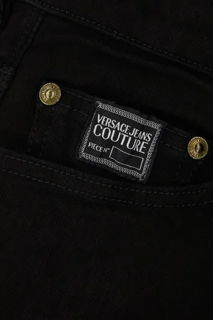 VERSACE Black denim jeans