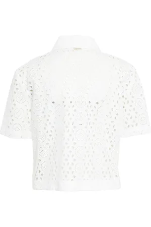 Liu Jo Blouse with perforated embroidery