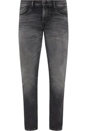 7 for all Mankind Slim Tap Lux Per Double Bass Black