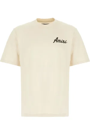 AMIRI Cappuccino cotton t-shirt