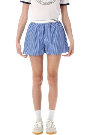 Sporty & Rich Logo Boxer Blu