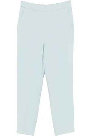 Pinko Trousers Clear Blue