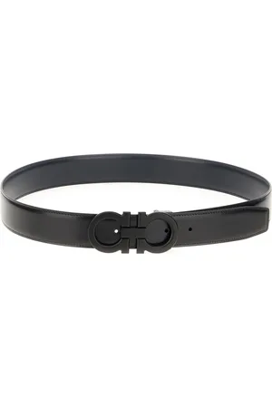 Salvatore Ferragamo Black leather belt