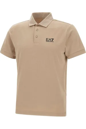 EA7 T-Shirts And Polos Brown