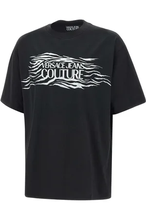 VERSACE T-Shirts And Polos Black
