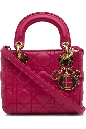 Dior 2014 Mini Lambskin Cannage Lady