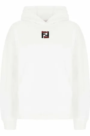 Fendi White cotton sweatshirt