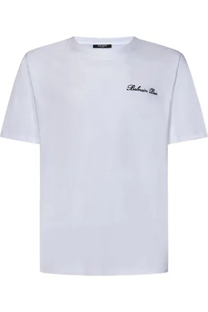 Balmain T-shirts and Polos White