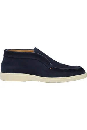santoni Halfhoge Instapper Donkerblauw