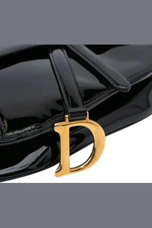 Dior 2019 Patent Saddle Bag