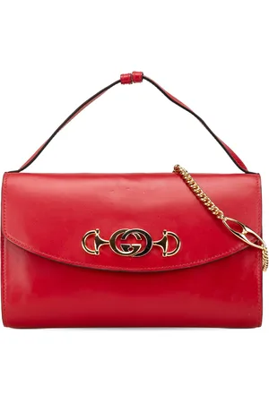Gucci 2000-2015 Small Leather Zumi Satchel