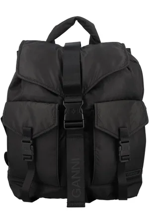 Ganni Tech Backpack Nero