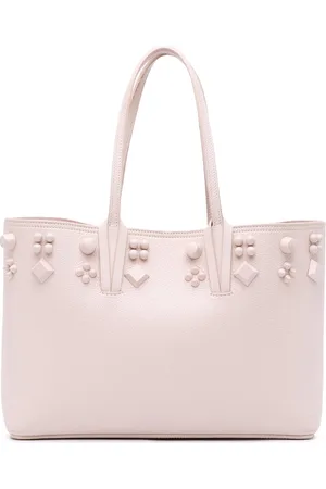 Christian Louboutin 2015-2025 Small Grained Calfskin Studded Cabata Tote