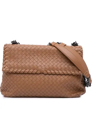 Bottega Veneta 2012-2024 Medium Nappa Intrecciato Olimpia Shoulder Bag