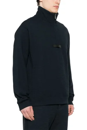 Emporio Armani Sweaters Blue