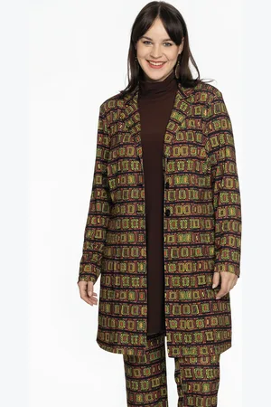 Yoek Lange blazer INFINITY | Zwart | Maat 38/40