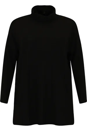 Yoek Trui met col | Zwart | Maat 38/40