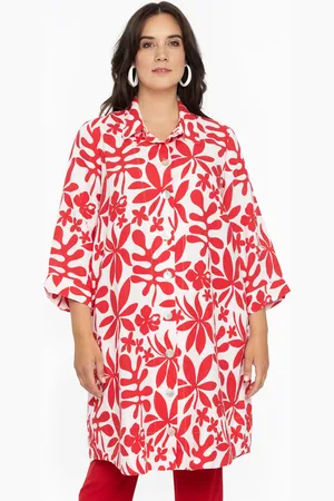 Yoek Jasje met knopen ANNA | Rood | Maat 38/40