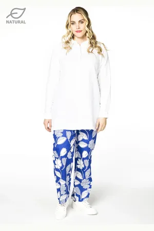 Yoek Broek TULIP | Blauw | Maat 38/40