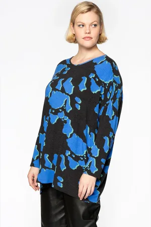 Yoek Pullover AIX | Blauw | Maat 38/40