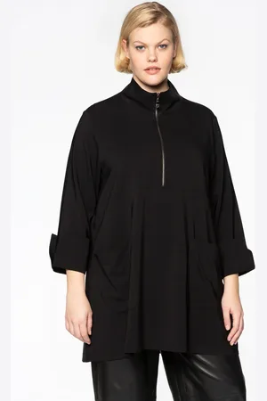 Yoek Tunic BONDY | Zwart | Maat 38/40