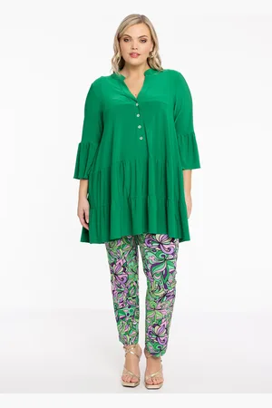 Yoek Tregging TIFFANY | Groen | Maat 38/40