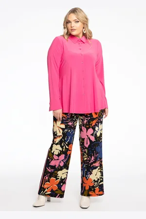 Yoek Pantalon FIORE | Zwart | Maat 38/40