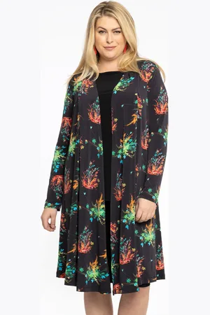 Yoek Vest lang | Zwart | Maat 38/40